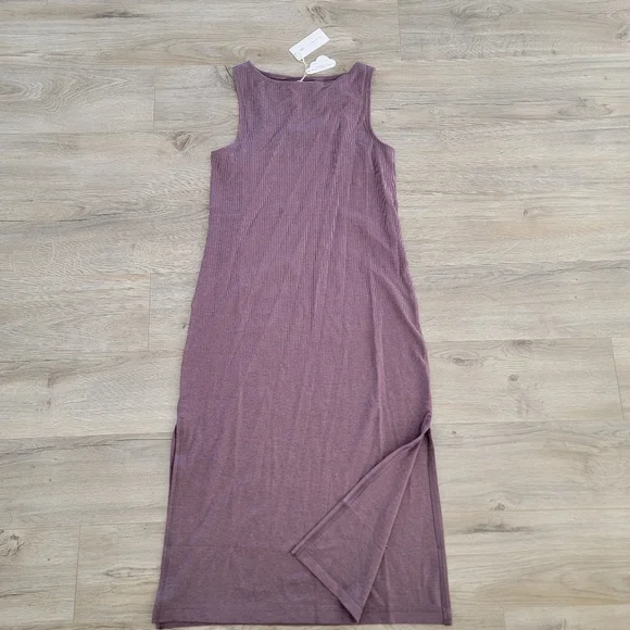 Travis Mathew Cloud Rib Hadley Wood Dress Heather Moonscape Purple sz Medium - Picture 4 of 5